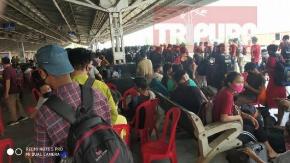 Breaking News ! 4 Chennai returnees tested COVID-19 positive in Tripura : Around 1,400 passengers came via Chennai-Agartala Shramik train, State’s Active Case’s number raised to 55 Breaking News ! 4 Chennai returnees tested COVID-19 positive in Tripura : Around 1,400 passengers came via Chennai-Agartala Shramik train, State’s Active Case’s number raised to 55
